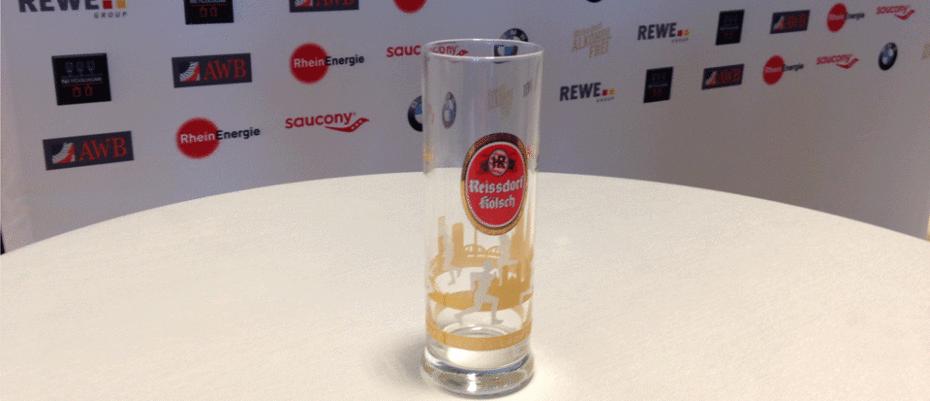 Bild zum Artikel: Das Kölschglas zum Jubiläum für alle Teilnehmer