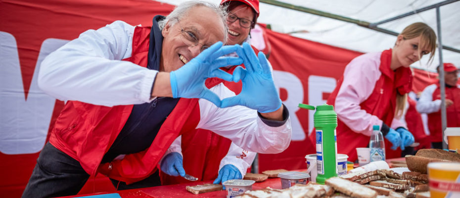 Bild zum Artikel: Einmalig und nachhaltig: das REWE Group-Verpflegungsdorf