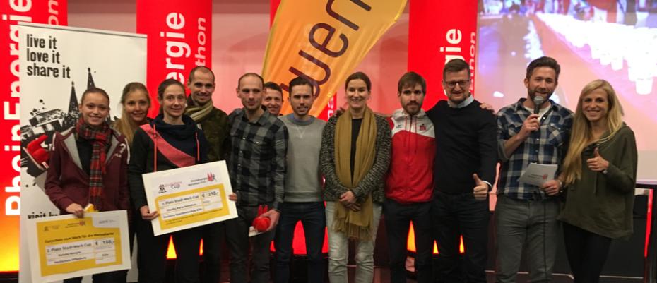 Bild zum Artikel: Ehrung der schnellsten Studenten in der LANXESS arena