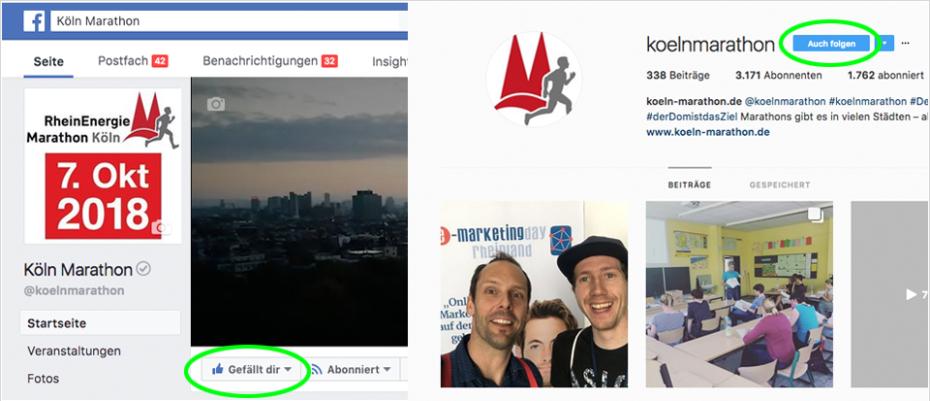 Bild zum Artikel: Folgst Du uns schon bei Facebook und/oder Instagram?