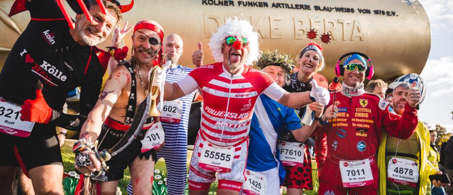 Bild zum Artikel: Kostümwertung: In Funktionskleidung laufen kann ja jeder!