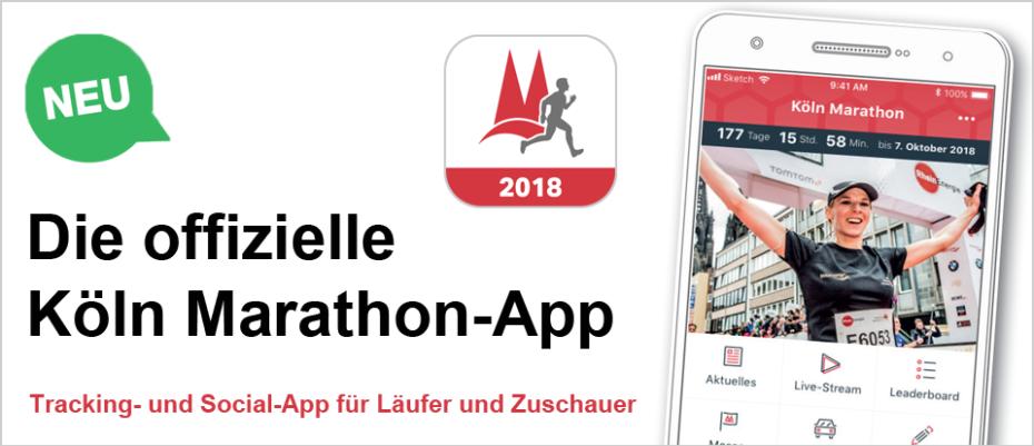 Bild zum Artikel: Ankündigung: eigene Köln Marathon-App in Arbeit