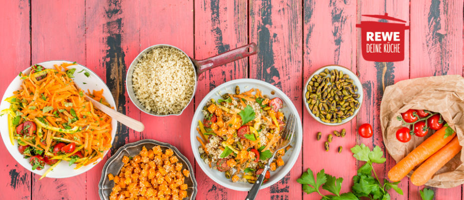 Bild zum Artikel: Quinoa-Salat mit Süßkartoffeln