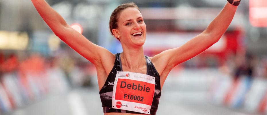 Bild zum Artikel: Debbie Schöneborn läuft Marathon-Debüt