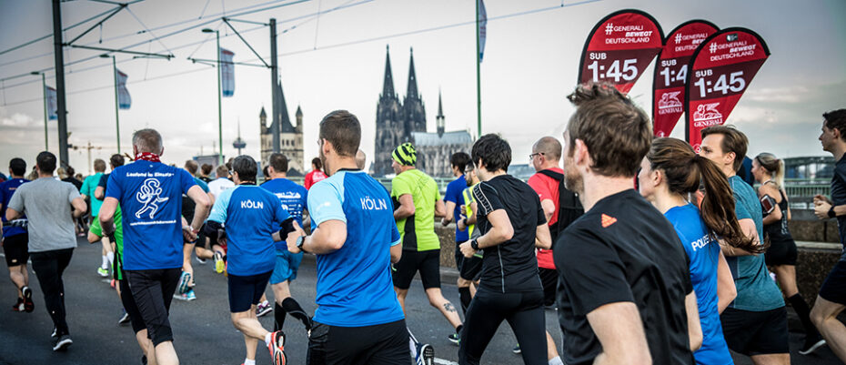 Bild zum Artikel: Anmeldung: Zielgerade für den Generali Köln Marathon 2022