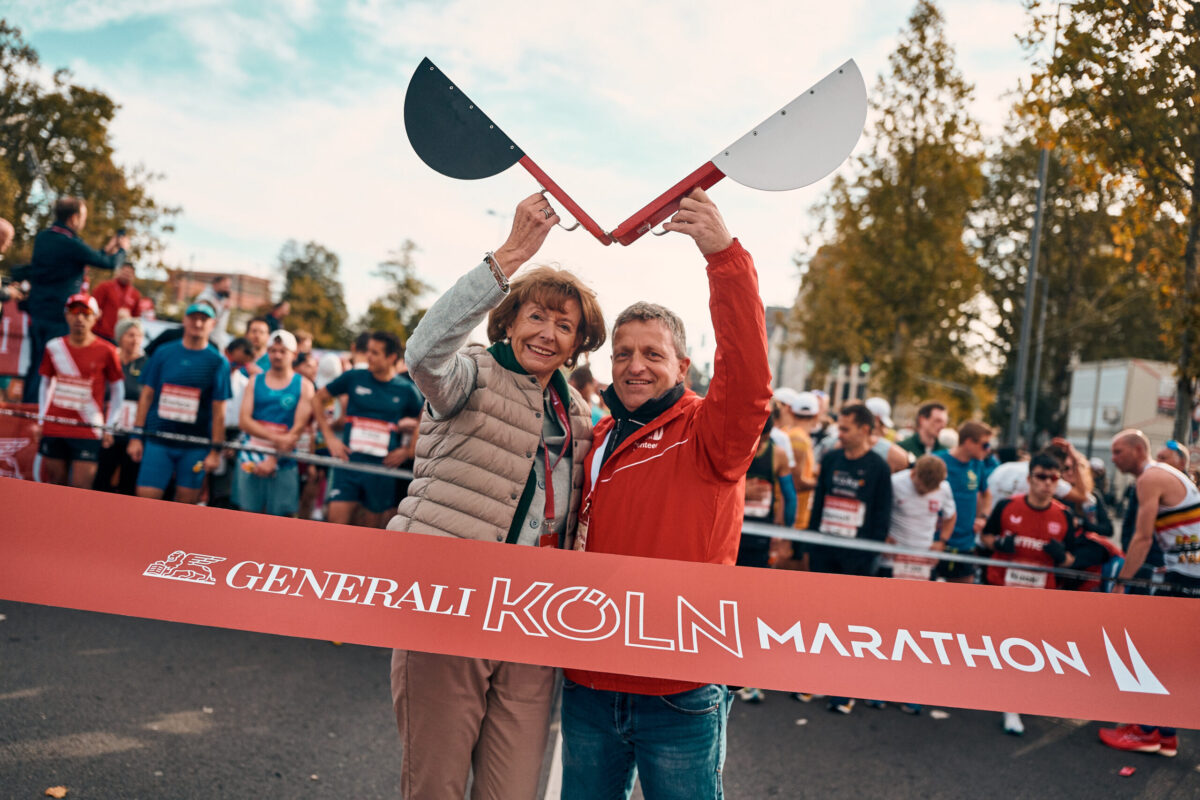 Köln-Marathon Henriette Reker Markus Frisch