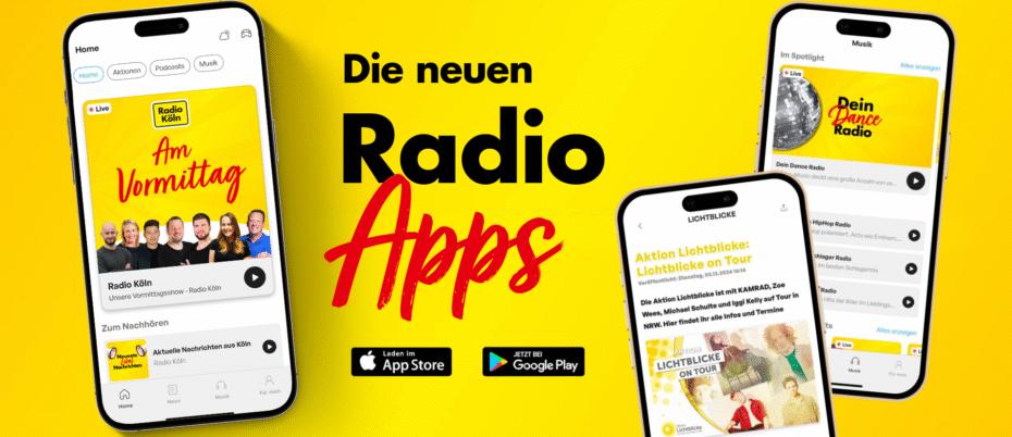 Bild zum Artikel: Die Radio Köln App – so seid Ihr beim Marathon up to date!