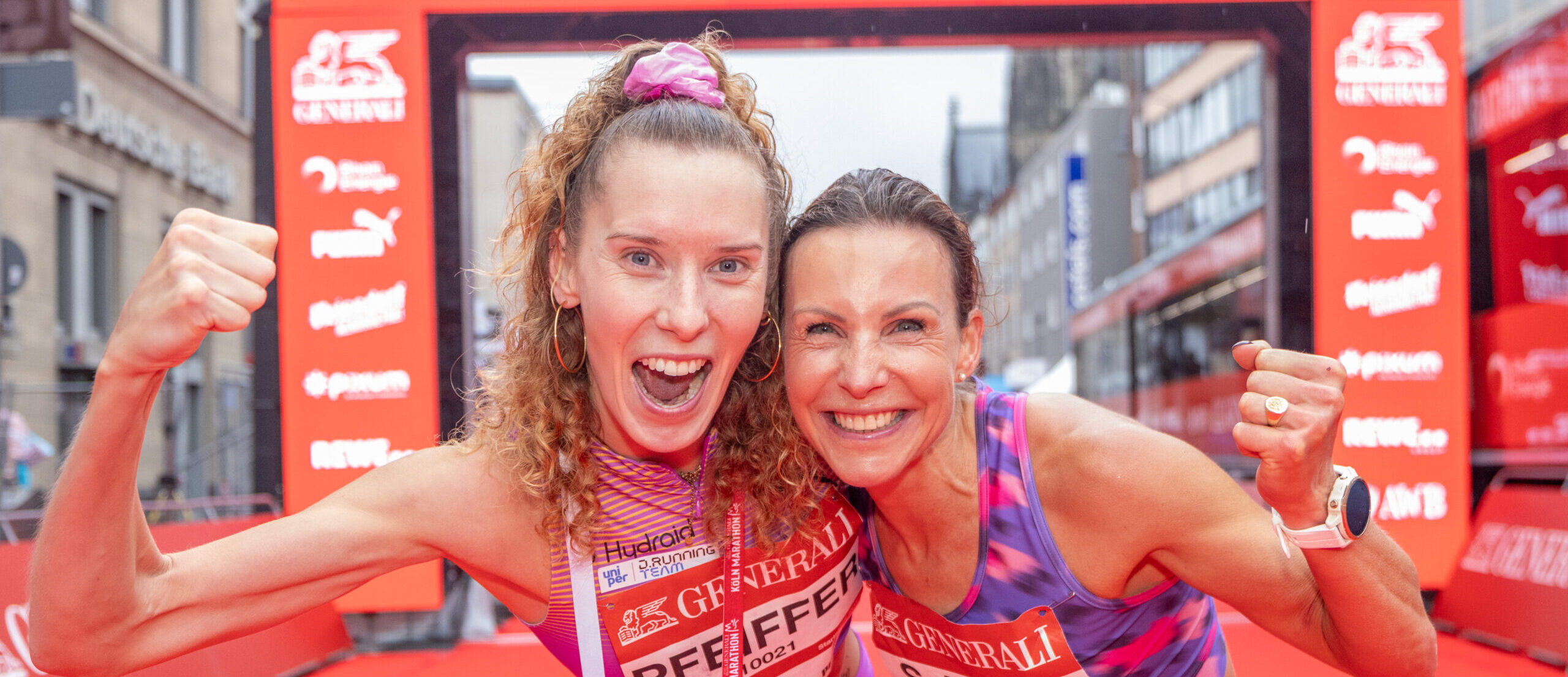 Esther Pfeiffer Siegerin Halbmarathon Köln