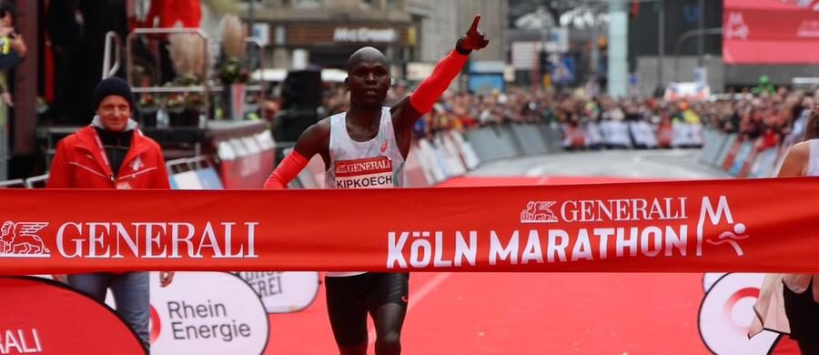 Sieger Generali Köln Marathon Barnaba Kipkoech